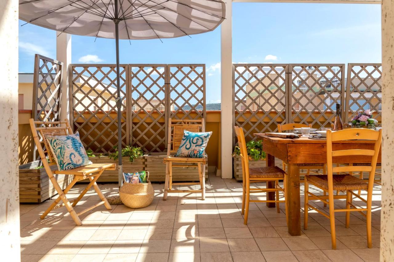 Ferienwohnung Lungomare Garibaldi - Attico A Due Passi Dal Mare Alghero Exterior foto