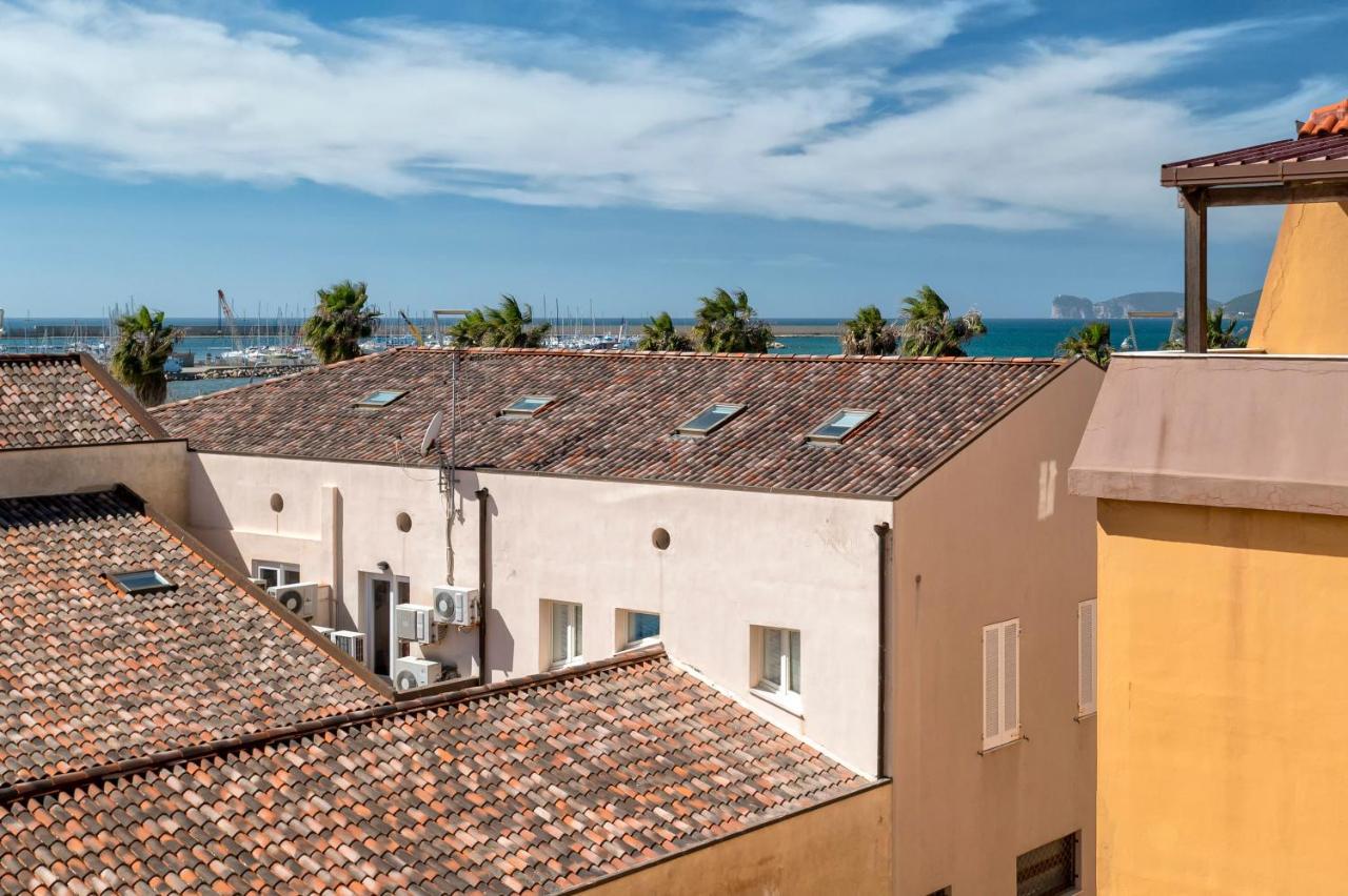 Ferienwohnung Lungomare Garibaldi - Attico A Due Passi Dal Mare Alghero Exterior foto